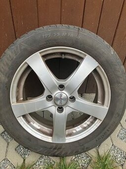 Predám kolesa - elektróny ( obuté zimne pneu)