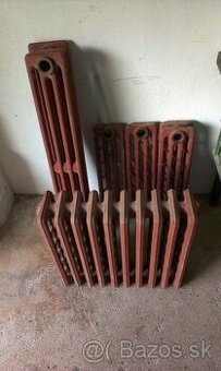 Predám nové nepoužité liatinové radiátory 450 člankov