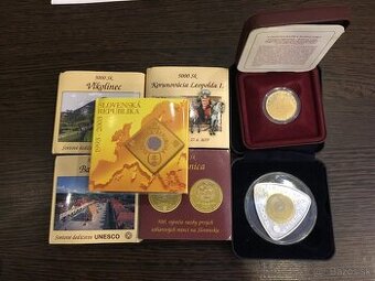 Kúpim zlaté a strieborné mince, bankovky, medaily