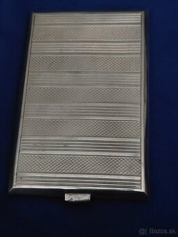 Striebro tabatierka 161gram