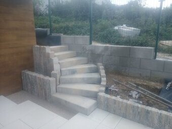 Stavebné práce, pokládka zámkovej dlažby, stavba oplotení a