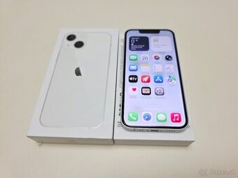 APPLEI IPHONE 13 mini 128gb STARLIGHT,BATERKA 100%