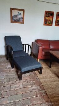 Retro kreslo Art deco