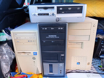 Predám old PC a switch 2PCto1monitor