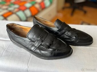 Pánske kožené poltopánky