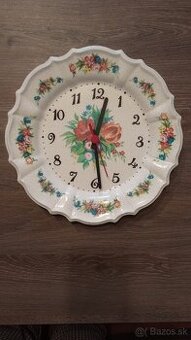 Nástenné hodiny tanier