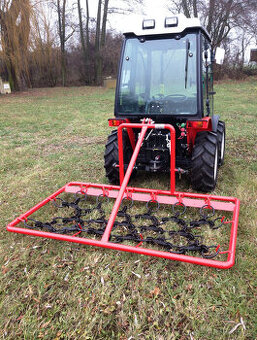 Lučné brány za traktor, malotraktor, záběr 2 metry