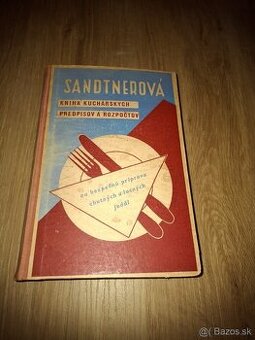 Sandtnerová- kuchárska kniha