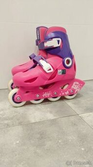 Predám detské dievčenské kolieskové korčule 15€