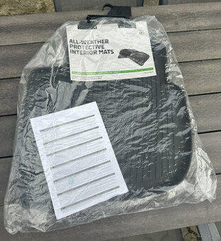 Gumové koberce zadné Škoda Rapid