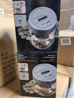Pokladnička s digitálnym počítadlom mincí - nová