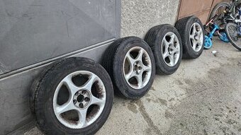 Elektróny + letné pneu 195/65 R15, rozteč 5x100