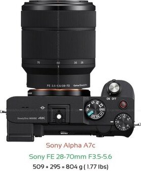 Sony Alpha A7C+Sony FE 28-70/3,5 OSS 🙂
