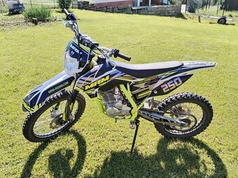pitbike,dirtbike enduro mrm 250cc kolesá 21/18,60mth