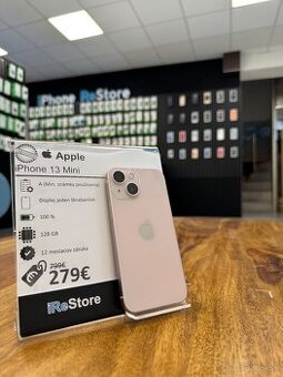 ZÁRUKA 1 ROK |  iPhone 13 Mini 128GB Pink