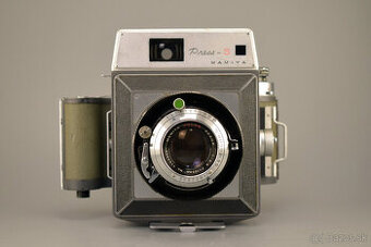 Mamiya Press-S 6×9 + Mamiya Color Sekor 105mm f/3.5 + kazeta