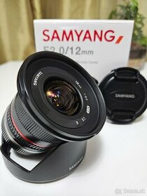 Samyang 12mm  f/2, NCS CS pre Sony E