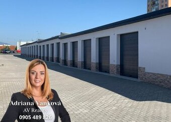 POSLEDNÉ DVE garáže na predaj  Moyzesova Poprad - novostavba