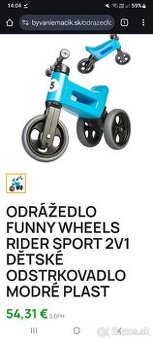 Predám odrazadlo funy wheels
