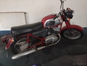 Jawa 634,1 v původním stavu plně funkční pojízdná