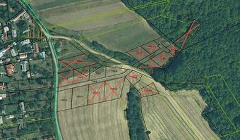 POZEMKY NA VÝSTAVBU RD - len 15 min od Prešova, DALETICE
