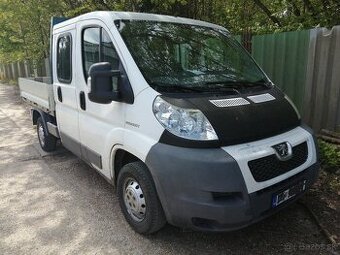 Peugeot Boxer, valník, 7miest, ťažné, 2007