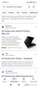 HP dv6 -1020ec