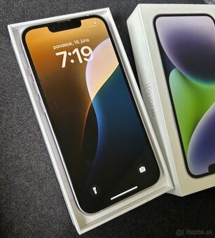 iPhone 14 128GB purple - veľmi pekný stav