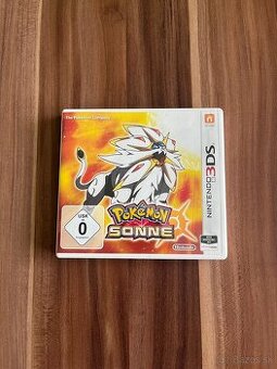 Pokémon Sonne - hra na Nintendo DS