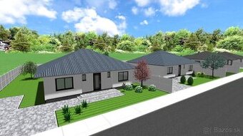 PREDAJ - 4 izb.RD typu bungalov vo výstavbe,Novostavba - 1