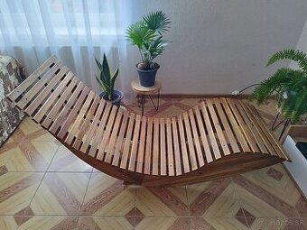 Ergonomické lehátko - agát
