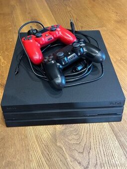PS 4-pro + 2 ovladace