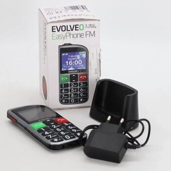 Mobil pre seniorov Evolveo FM, strieborný