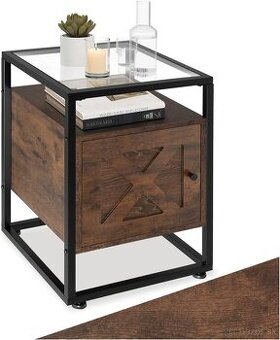 Nočný stolík tectake® – nový