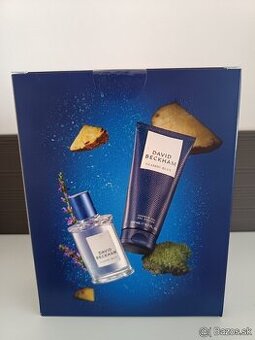 David Beckham parfém a gélové mydlo