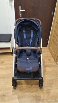 Cybex Balios S Lux Silver Ocean Blue