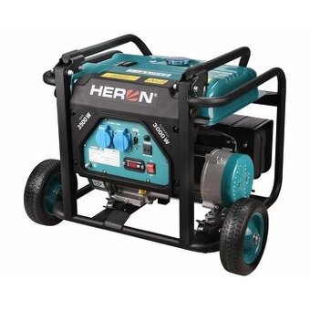 Predám benzínovú elektrocentrálu HERON, 1F, 7,5 HP/3,5 KW