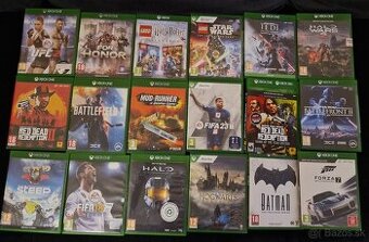 19ks XBOX ONE hry za len za 99 Eur