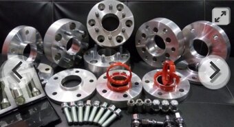 Rozširovacie podložky duralove 5X112 aj 5x120 a iné