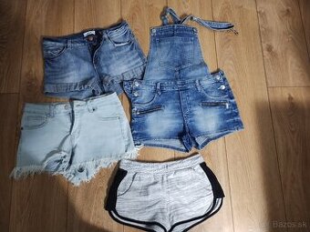 Dievčenské kraťasy 146- 158