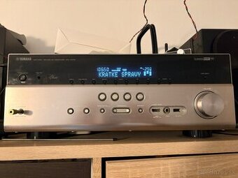 AV prijímač Yamaha RX V675 silver
