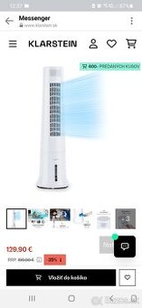 Ventilátor-prenosná klima