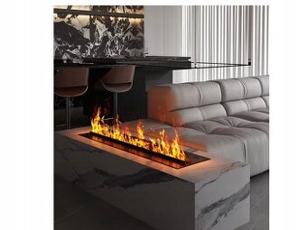 3D vodný krb - 1m - Luxus a bezpečie v jednom