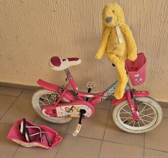 Detský dievčenský bicykel Dino Princess