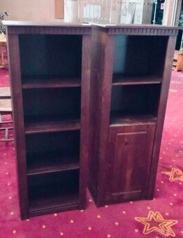 MB45. Regál, 2ks, akcia 26€/kus, 138x56x39 cm