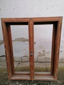 Staré drevené okná - 1