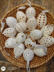 Veľkonočné biele vajíčka