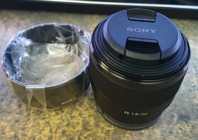 Predám objektív Sony FE 50mm F1.8