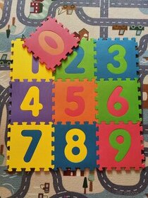 Penové puzzle čísla