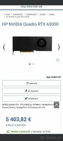 HP RTX A5000 24GB GDDR6